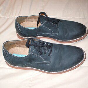 Florsheim Black Leather Oxfords - Size 9M